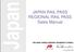 JAPAN RAIL PASS REGIONAL RAIL PASS Sales Manual. with Japan Leading Destination Management Company,