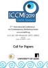 7th ICCMI th and 12th of July 2019 Heraklion, Crete, Greece
