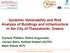 Systemic Vulnerability and Risk Analysis of Buildings and Infrastructure in the City of Thessaloniki, Greece