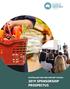 AUSTRALIAN FOOD AND GROCERY COUNCIL 2019 SPONSORSHIP PROSPECTUS