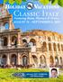 Classic Italy. Featuring Rome, Florence & Venice AUGUST 31 SEPTEMBER 8, with host JEFF THOMPSON, Chief Meteorologist