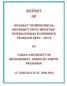 REPORT OF GUJARAT TECHNOLOGICAL UNIVERSITY (GTU) INITIATED - INTERNATIONAL EXPERIENCE PROGRAM (IEP) 2018
