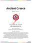 Ancient Greece. Written by: Marci Haines. Sample file. Rainbow Horizons Publishing Inc.   ISBN-13: