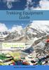 Trekking Equipment Guide