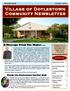 Village of Doy lestown Community Newsletter