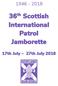 th Scottish International Patrol Jamborette