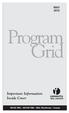 MAY Program Grid. Important Information Inside Cover. WCVE PBS WCVW PBS MHz Worldview Create