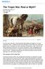 The Trojan War: Real or Myth?