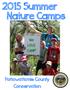 2015 Summer Nature Camps