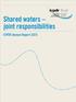 Shared waters joint responsibilities. ICPDR Annual Report 2013