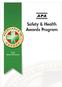 Safety & Health Awards Program Award Winners