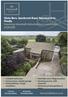 Glebe Barn, Spenbrook Road, Newchurch-in- Pendle Imposing stonebuilt detached barn conversion 420,000