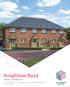 Knightlow Road. Harborne, Birmingham, B17. A new collection of two & three bedroom homes, available for Shared Ownership 8 homes available