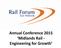 Annual Conference 2015 Midlands Rail - Engineering for Growth