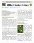 Otter Lake Landowners Association (OLLA) Otter Lake News
