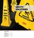 SAFETY SOLUTIONS SAFETY SOLUTIONS