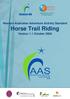 Western Australian Adventure Activity Standard Horse Trail Riding Version 1.1 October 2009