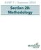 AVSP 7 Summer Section 20: Methodology