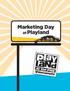Marketing Day. at Playland