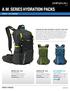 A.M. SERIES HYDRATION PACKS