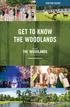 VISITOR GUIDE GET TO KNOW THE WOODLANDS