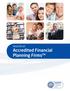 REGISTER OF. Accredited Financial Planning FirmsTM