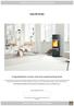 ASSEMBLY AND INSTRUCTION MANUAL. Scan 83 Series. Congratulations on your new Scan wood-burning stove