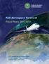 FAA Aerospace Forecast Fiscal Years