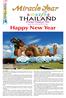 Happy New Year JANUARY FEBRUARY Thailand Travel Talk