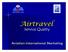Airtravel. Service Quality. Aviation International Marketing