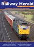 Railway Herald. The. In This Issue. No December Arriva launch Holyhead-Cardiff service Anglia 86s move to Immingham
