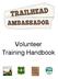 Volunteer Training Handbook