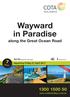 Wayward in Paradise along the Great Ocean Road. days HOLIDAYS