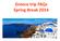 Greece trip FAQs Spring Break 2014