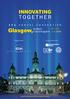 Glasgow, 9 th - 11 th June Organized by. In partnership with.