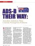 ADS-B Their Way: Australia s Ambitious Plans Generate Homegrown Solutions