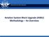 International Civil Aviation Organization. Aviation System Block Upgrade (ASBU) Methodology An Overview