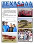 Presidents Corner... TEXAS CHAPTER ANTIQUE AIRPLANE ASSOCIATION NEWSLETTER JULY Page 1