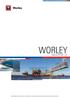 WORLEY ANNUAL REPORT 2003 HYDROCARBONS MINERALS, METALS & CHEMICALS INDUSTRIAL & INFRASTRUCTURE POWER, WATER & DEVELOPMENTS