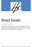 Hotel Guide. Services and Facilities