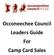 Occoneechee Council Leaders Guide For Camp Card Sales