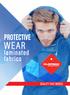 PROTECTIVE WEAR. laminated fabrics QUALITY THAT WORKS