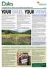 Dales A newspaper for the residents of the Yorkshire Dales National Park