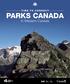 TIME TO CONNECT PARKS CANADA. in Western Canada. J. Bolingbroke. Glacier National Park