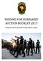 BIDDING FOR BURSARIES AUCTION BOOKLET Raising funds for the specialised training of Africa s rangers