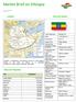 Market Brief on Ethiopia