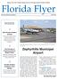 News from the Florida Department of Transportation Aviation Office Florida Flyer   Fall 2012