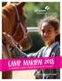 CAMP MARIPAI 2018 summer camp confirmation packet FAMILY / TROOP CAMP