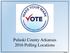 June Pulaski County Arkansas 2016 Polling Locations
