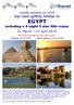 including a 4-night 5-star Nile cruise 31 March 10 April 2019